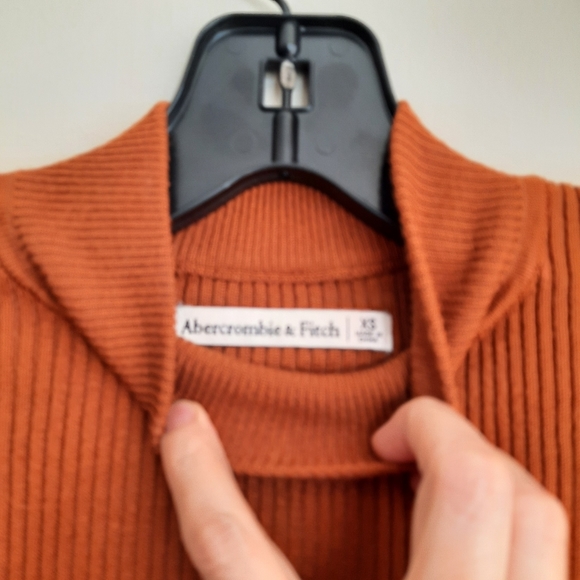 A&F burnt orange knit bodysuit XS - Picture 3 of 8